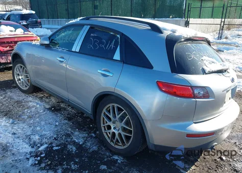 2005 Infiniti Fx35 from USA, damaged, VIN JNRAS08W25X203011